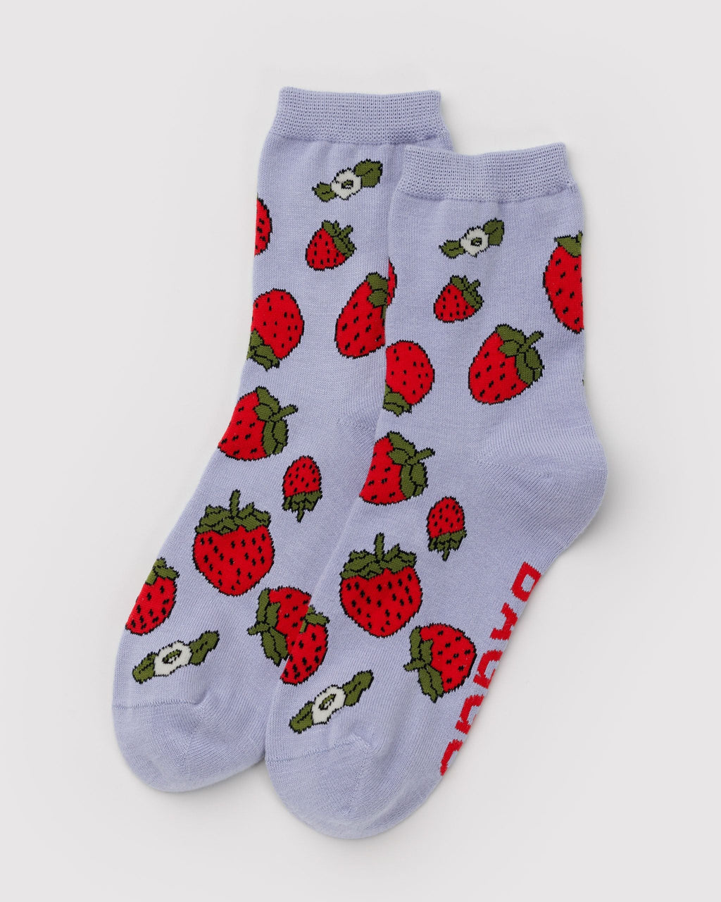 Crew Sock - Strawberry Blossom